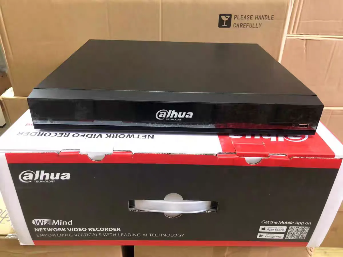 Versione inglese NVR video di rete POE a doppio disco a 16 canali DHI-NVR5216-16P-EI Versione internazionale