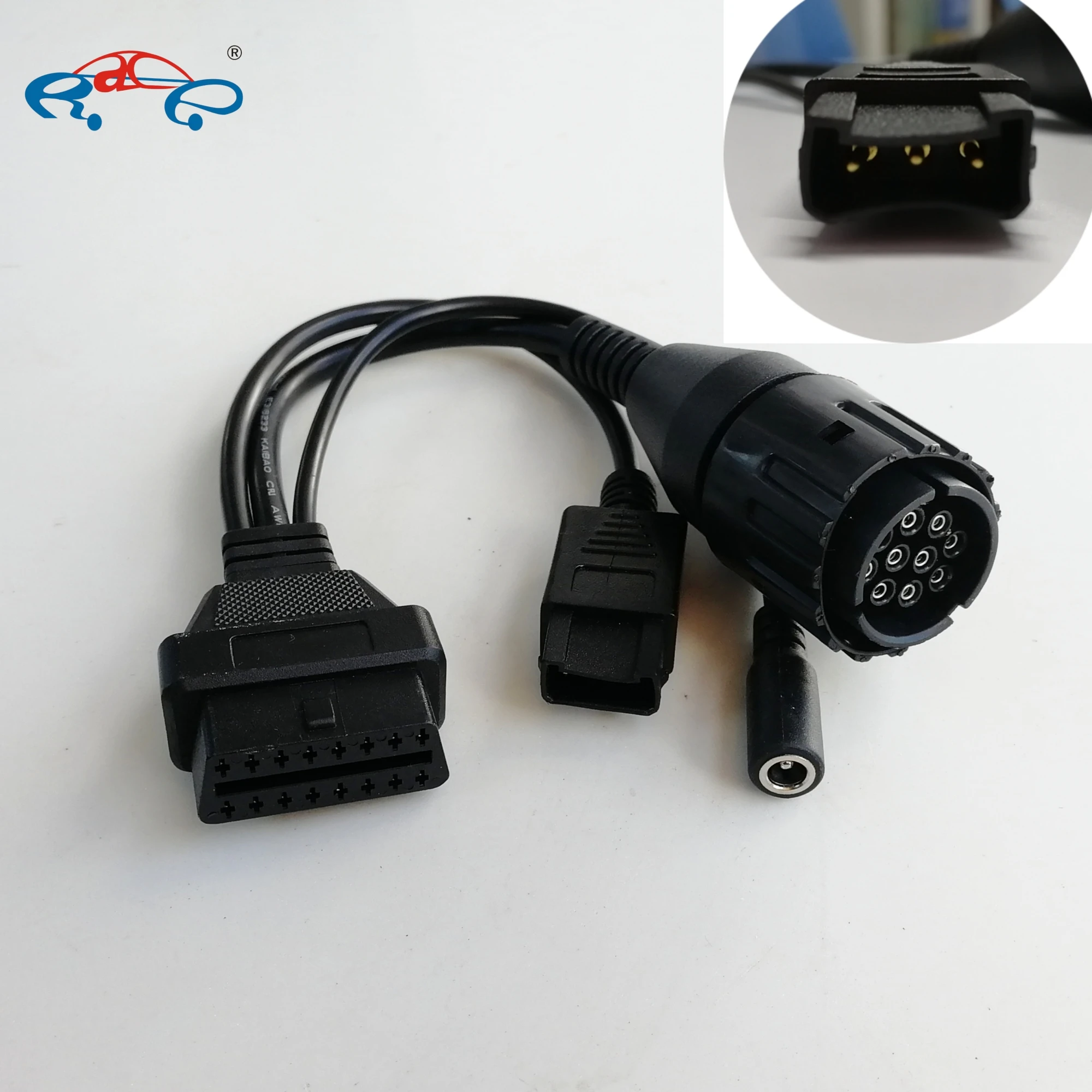 

Кабель для переоборудования мотоцикла 3 в 1 для BMW ICOM A2 с кабелями D для мотоциклов, диагностика авторемонта