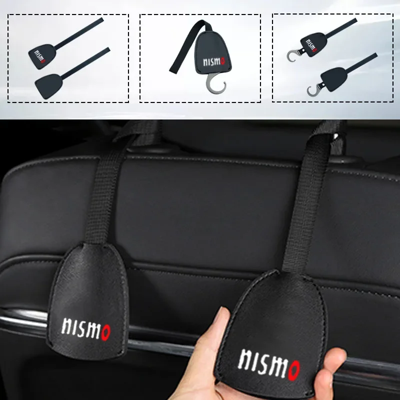 New Portable Multifunction Car Seat Headrest Hook Multi-Function Hook For Nismo Nissan Teana Skyline Juke X-trail Almera Qashqai