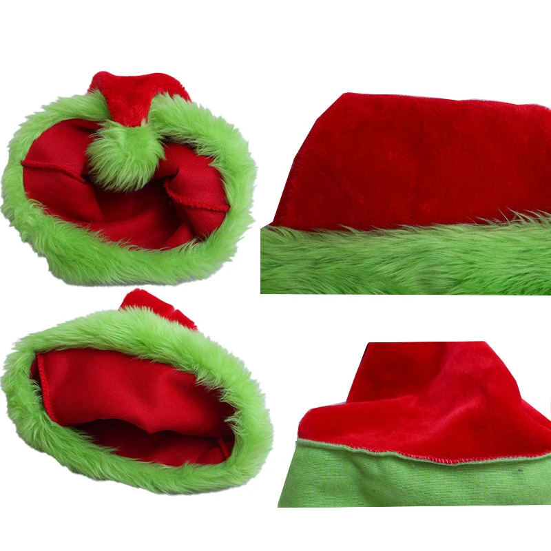 1개, 산타클로스 모자 크리스마스 모자 남녀공용 털이 - Santa Hat Plush 리뷰 및 가격