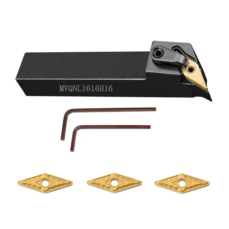 MVQNR/L CNC External Turning Tool Post 1616H16 2020K16 2525M16 3232P16 VNMG1604 Insert Tool Post Lathe Cutting Tool Holder