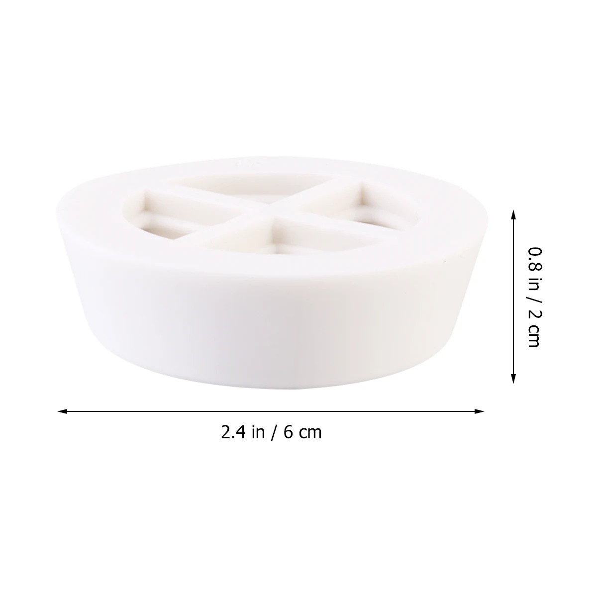 

Rubber Washer Pads Anti-slip Vibration Absorbent Floor Protector for Furniture Legs TPR Material Sound Insulation Non-scratch