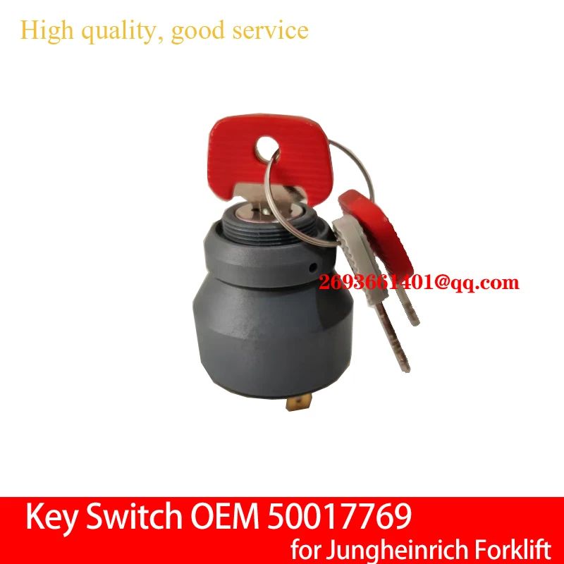 OEM 50017769 Ignition Switch, key  Switch with 2 pcs 702 keys and 1 pcs 738 key ,For Jungheinrich