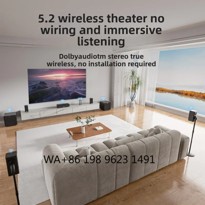 Hot Sale Dolby 5.1 Home Theater Set for Soundbar Speaker Karaoker Surround Sound TV Karaoke Speaker