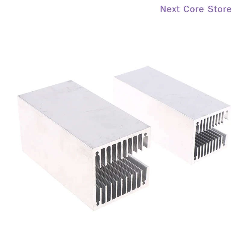 

Высокомощный алюминиевый радиатор с U-образным пазом 40/50 мм для транзисторов и процессоров