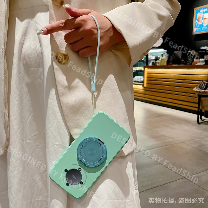 Чехол-магнитный держатель для телефона Honor X9B X9A X9C, силиконовый чехол для Honor Magic 6 5 7 Lite, мягкий чехол с кронштейном, пленка для экрана