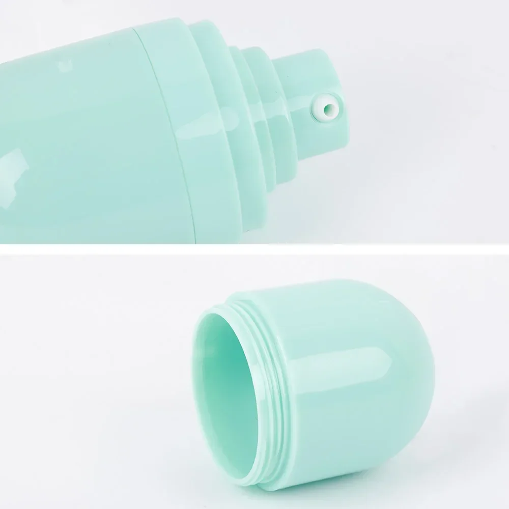 15ml 30ml 50ml Plastic Upside Down Skincare Cosmetic Packaging Empty Refillable Bottle  Face Cream Lotion Airless Pump Bottle