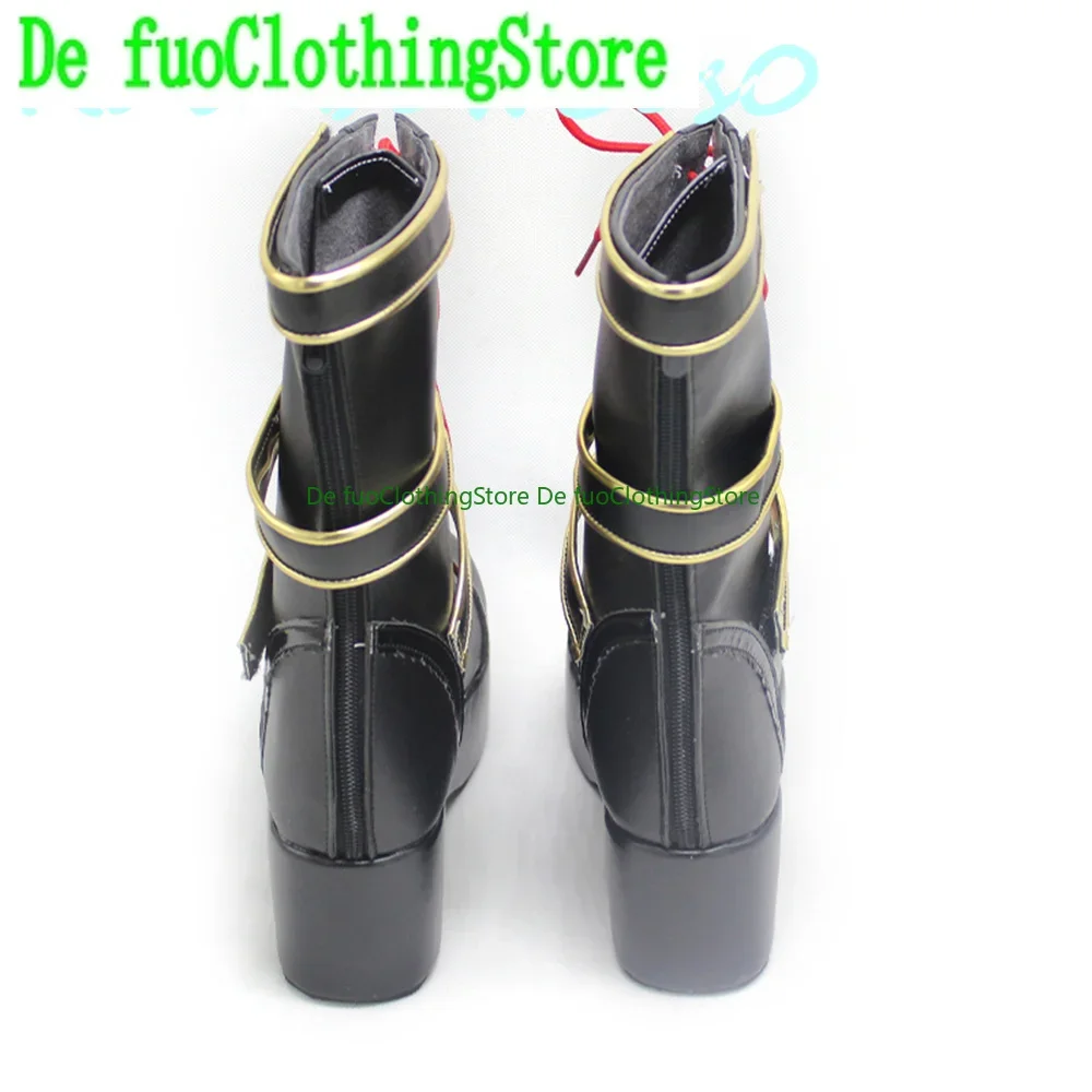 

Defuo lolive Kuzuha Обувь для косплея Сапоги Игра Аниме Хэллоуин Рождествоcg Магазин обуви