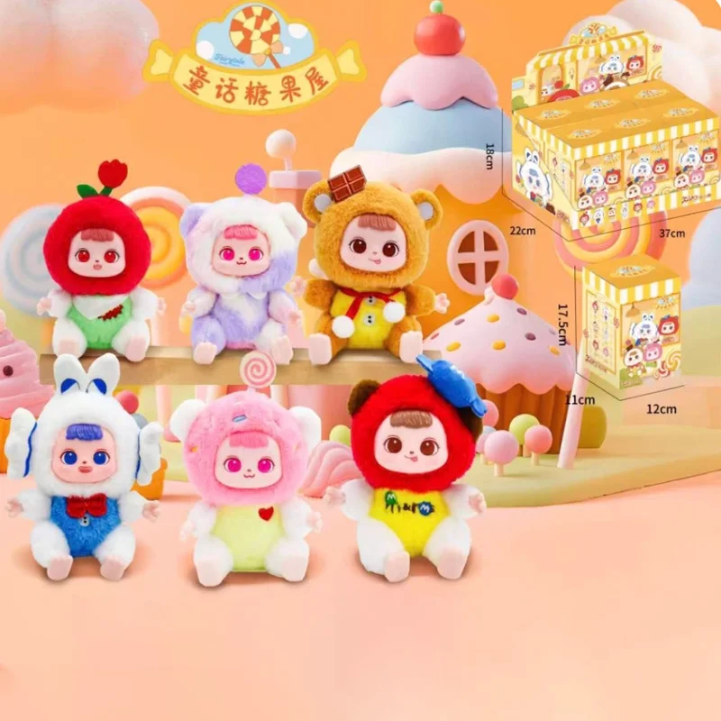 

Blind Box Genuine Fairy Tale Candy House Series Fashion Trendy Play Blind Box Desktop Ornament Cute Gift for Girls Surprise Gift