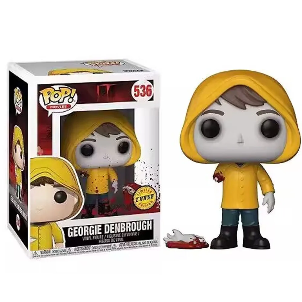 Funko Pop Horror Movies Georgie Denbrough #536 Vinyl Action Figures Toys Gifts for Kids