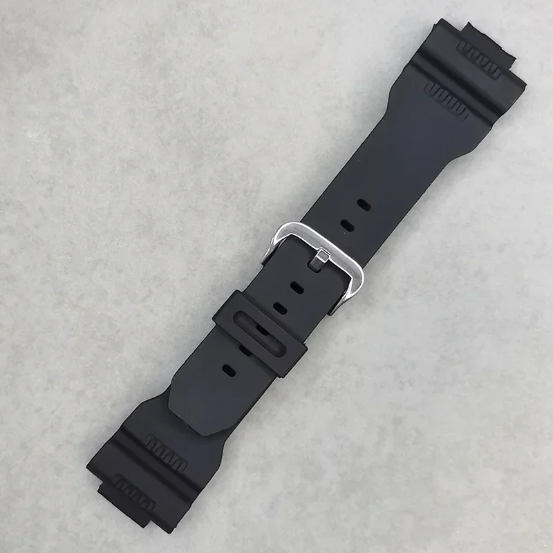 Black Silicone Wristband for Casio for G-SHOCK GW-7900B G-7900SL GR-7900NV PU Watchband for G7900 Series 16x28mm Bracelet