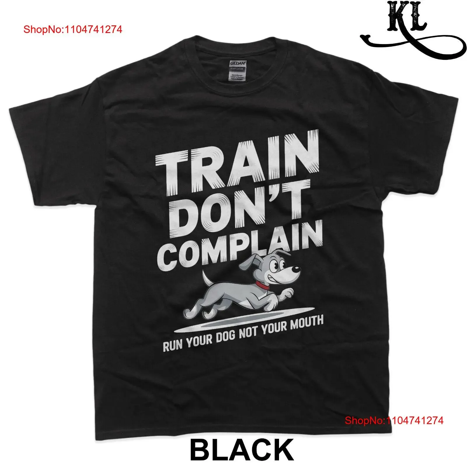 

Train Don t Complain Run Your Dog Training Trainer Puppy Pet Shirt vintage Washed Top For Everyday Wear Versatile Comfortable
