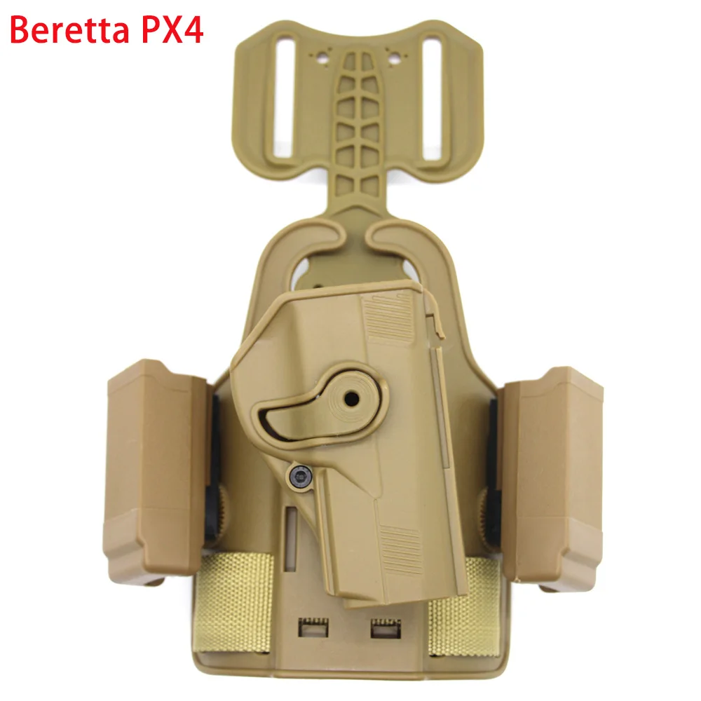 Funda táctica para cargador de pierna izquierda/derecha para Glock