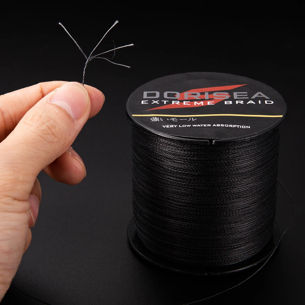 DORISEA 8 Stränge 100m Extreme Geflochtene Multifilament Angelschnur 6lb 10lb 20lb 30lb 60lb 80lb 100lb 200lb 300lb – Detail 3
