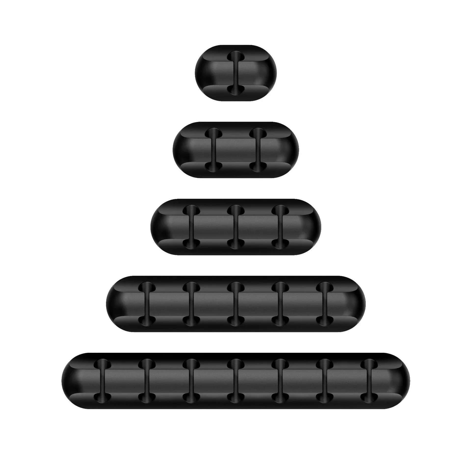 Kabelhalter-Clips, Kabelmanagement, Kabel-Organizer, Clips aus Silikon für USB-Ladekabel, Maus, Kabel, Draht, PC, Büro, Zuhause, Auto