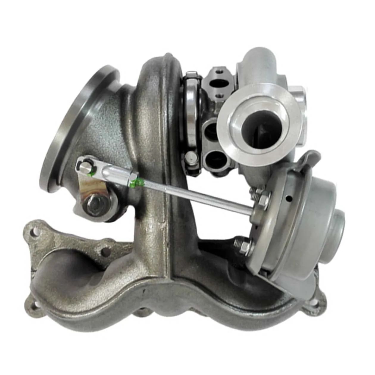 Turbocompresor Twin Turbo TD04 17T 19T N54 de palanquilla de flujo de alto rendimiento para BMW 535i 49131-07019 49131-07030