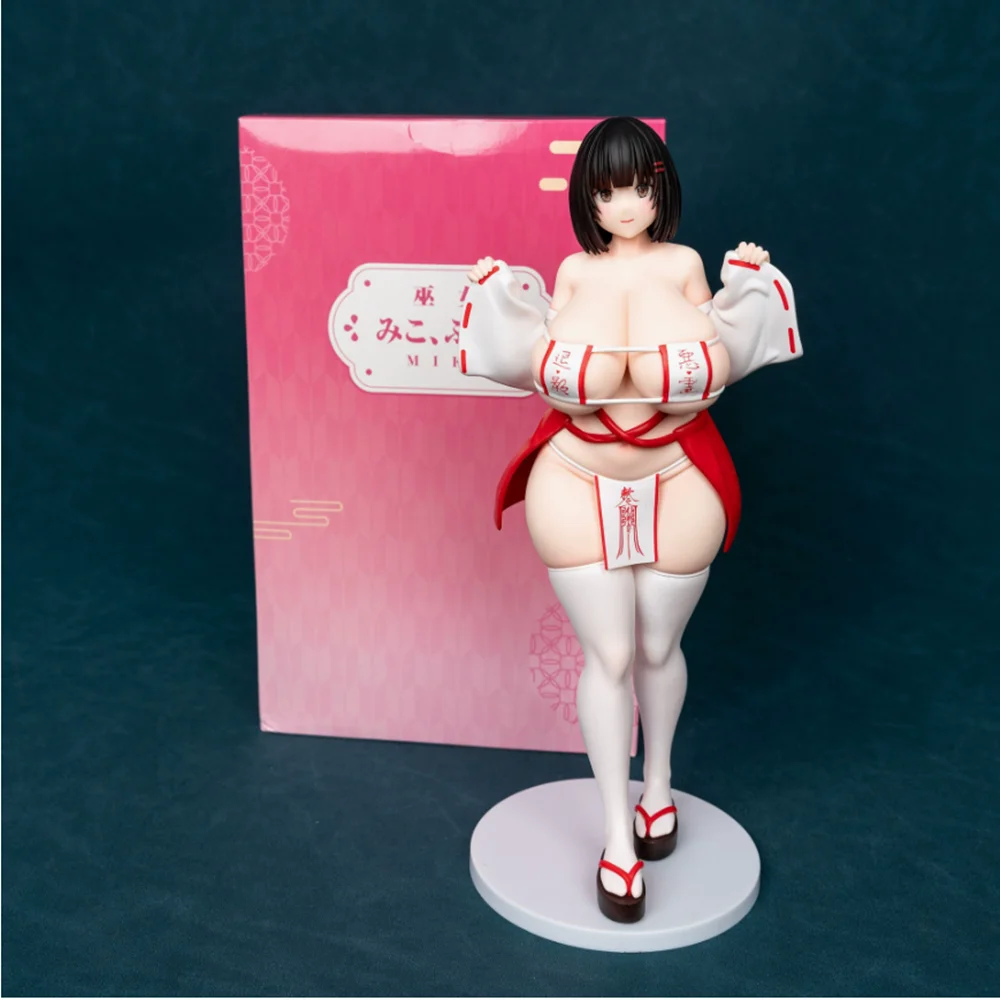 27cm bruxa gorda freira santuário donzela do paraíso menina figura dura pvc anime ação brinquedo jogo estátua adulto coleção modelo boneca presente