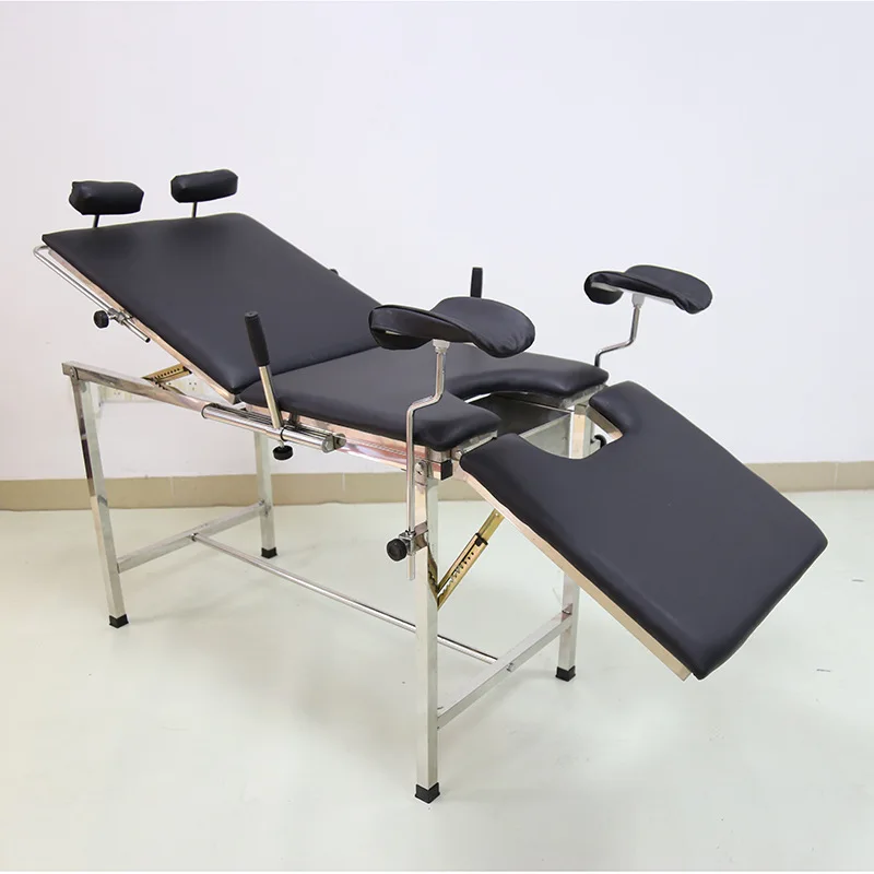 Factory Price Hospital Examination Table Obstetric Gynecological Delivery Bed