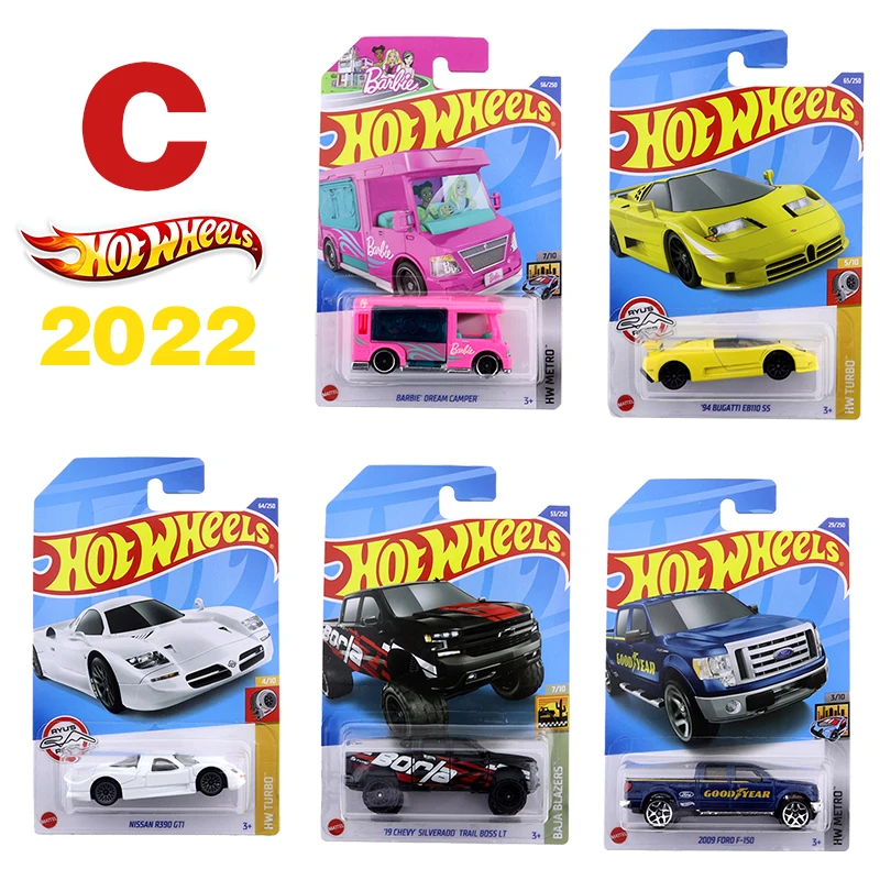 

2022 Hot Wheels Original Latest Batch C FORD MUSTANG MACH-E 1400 94 BUGATTI EB110 SS 20 TOYOTA TACOMA Alloy Die-Casting Toy Car