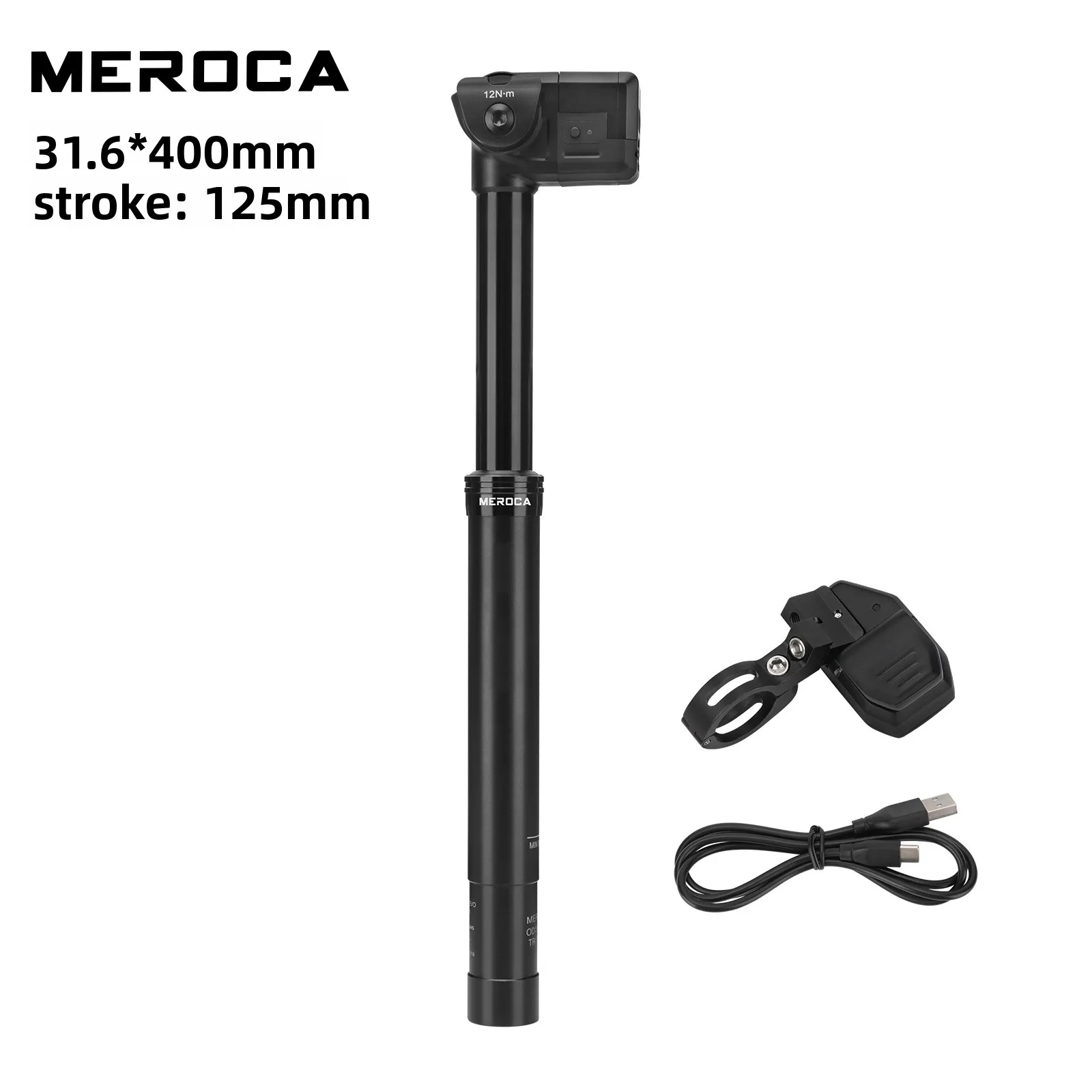 ワイヤレスドロッパーシートポスト 27.2mm 31.6 30.9 350mm 400mm 調整 