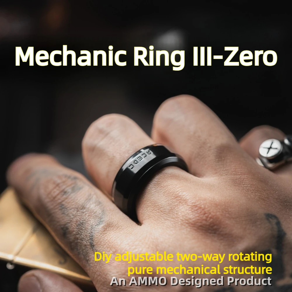 ACedc Mechanic Ring LLL - Zero Mechanical Metal Portable Ring Decompression Toy
