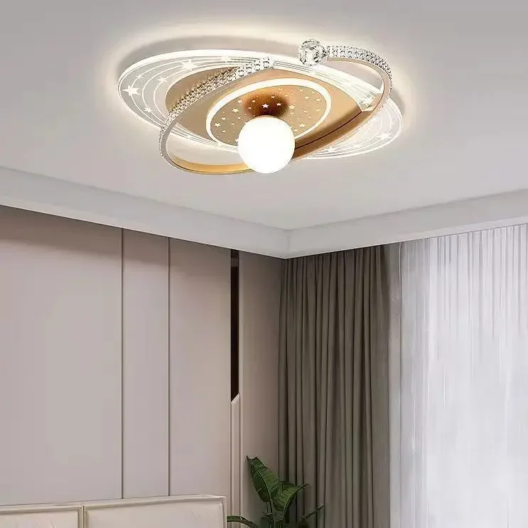 Originality Children Bedroom Chandelier Modern Intelligent LED Boys Girl Study Ceiling Lamp SimplicityIndoor Decorate Luminaires