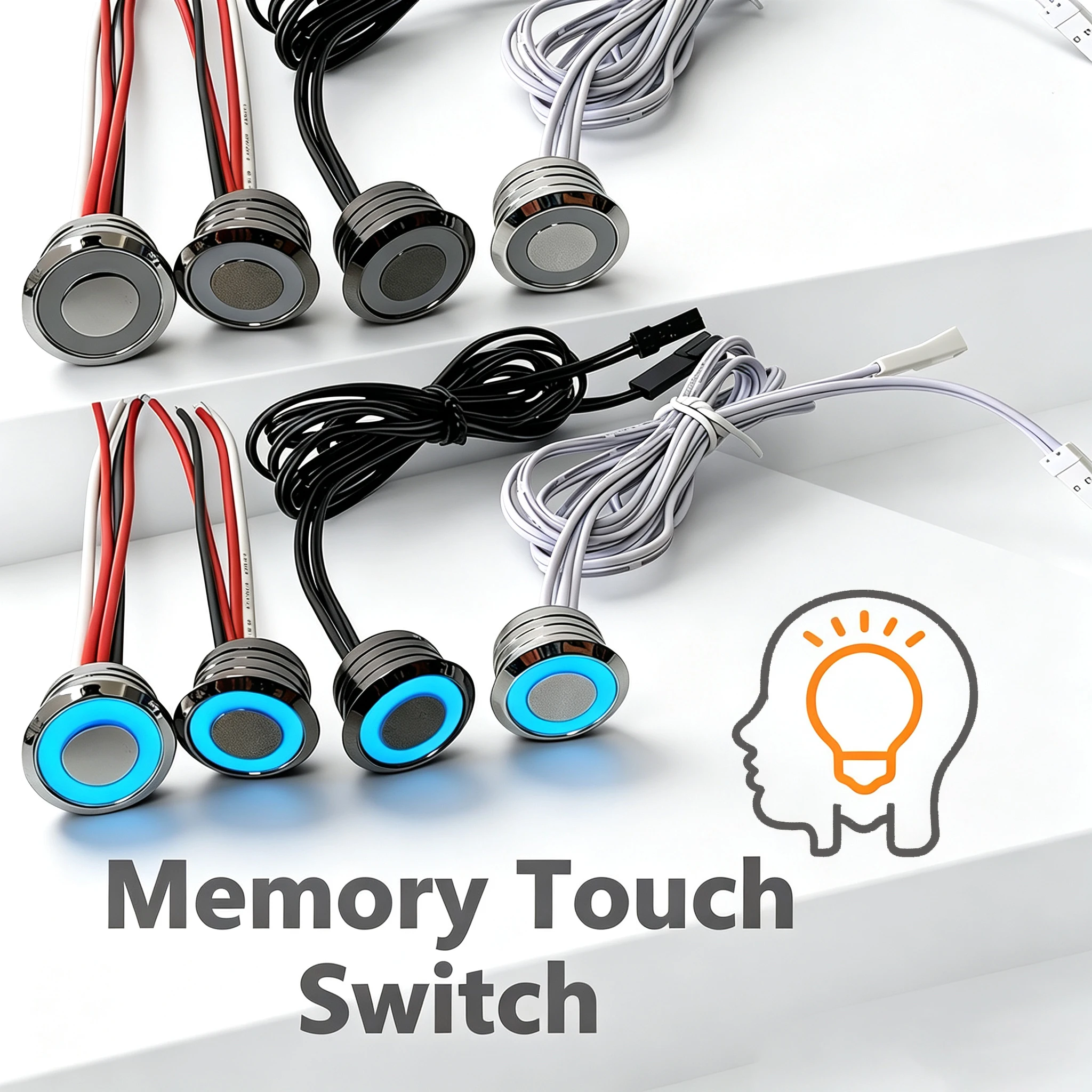 Smart Home Llm - Metal Dimmable Touch Sensor Button Smart