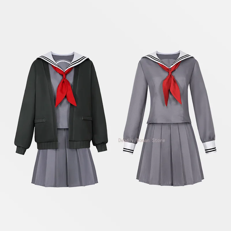 XS-3XL Asahina Mafuyu Azusawa Kohane Cosplay Costume Wig Anime Psjk School Uniforms Halloween Party Outfits