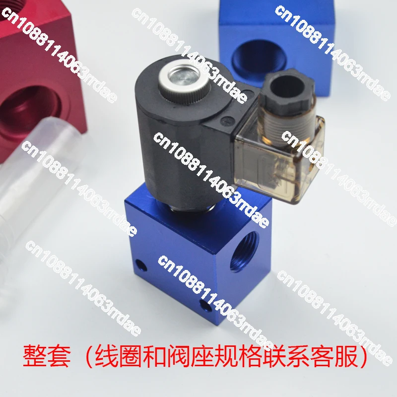 Cartridge Hydraulic Solenoid Valve Two Position Two Normally Open Close Check DHF / SV / Lsv08 10 12 16