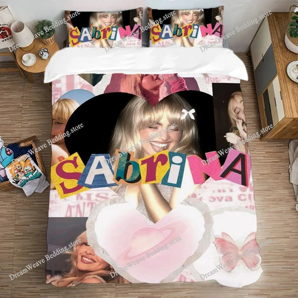 

Multiple Sizes Duvet Cover Sabrina Carpenter Comforter Sets Quilt Cover Bedding Duvets Covers for Fans Gifts Cute Decoration741