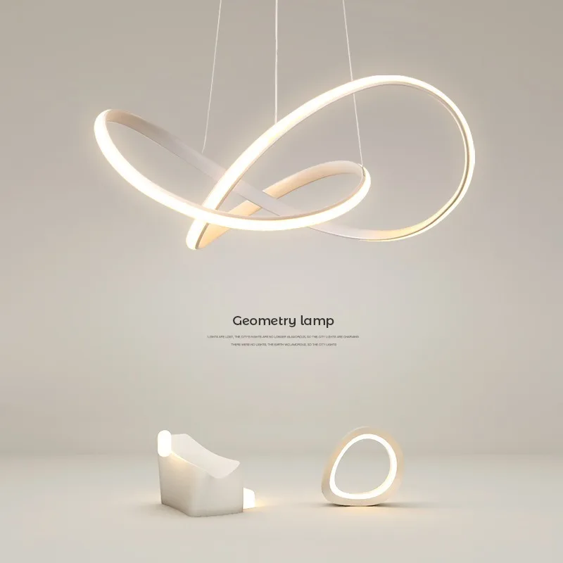 

Atmospheric living room light led chandelier personality modern minimalist creative room master bedroom