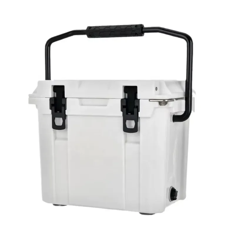 Portable Rigid Cooler Box Thermal Insulation Plastic Ice Chest for Outdoor Camping Picnic Travel Custom Logo OEM ODM Service