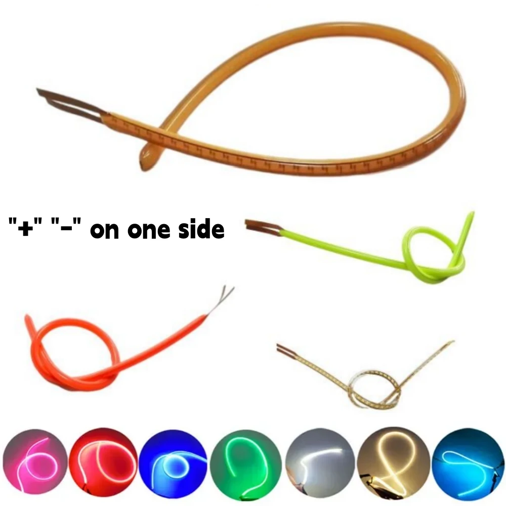 Free Cut Flexible LED Filament for Edison Bulb Lamp Parts DIY 25mm 80mm 110mm 300mm DC 3V Lamp Accessories Diode Night Lights