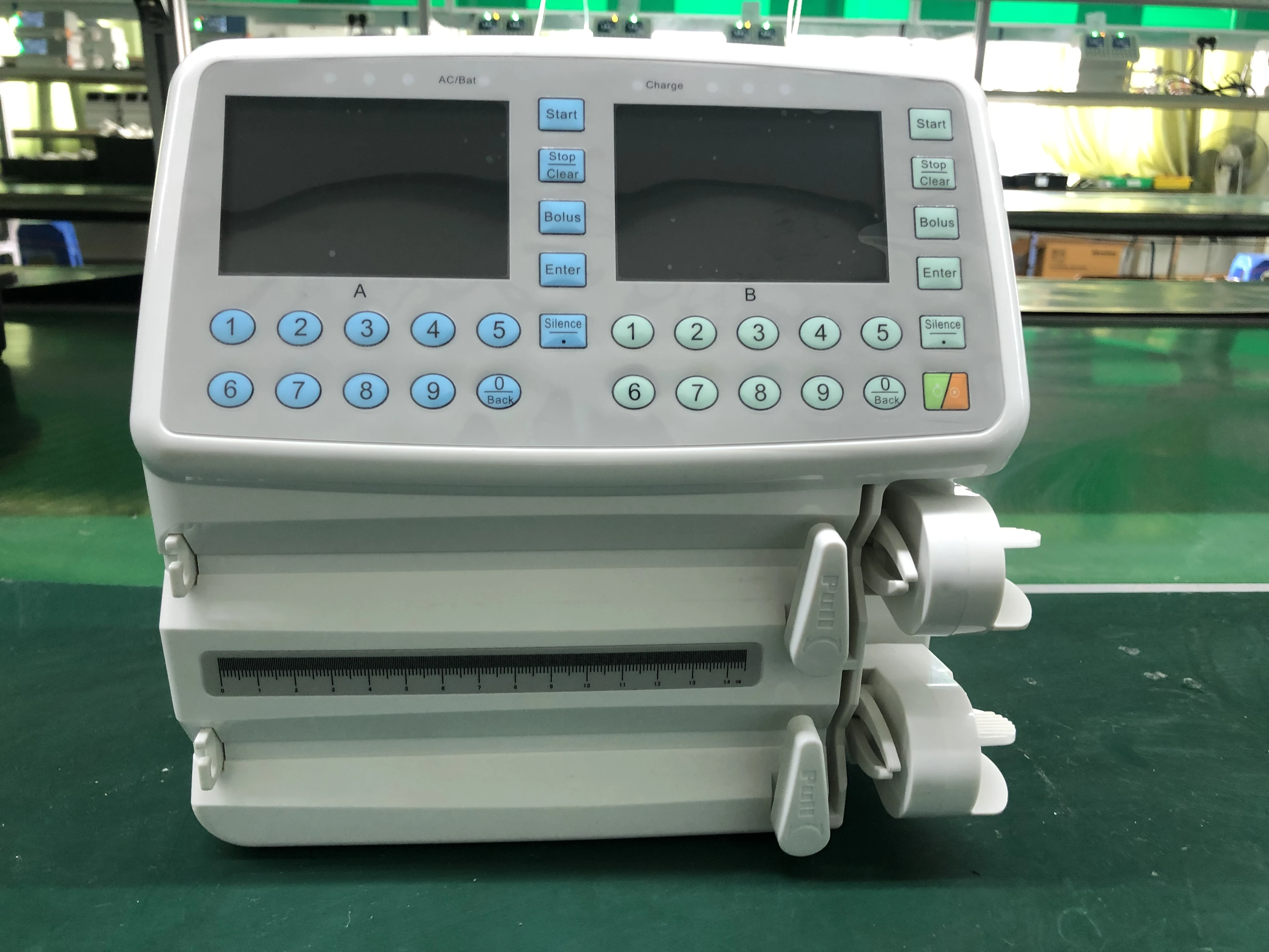 MT MEDICAL Portable   Pump Automatic Double -Channel hospital pet vet veterinary  pump