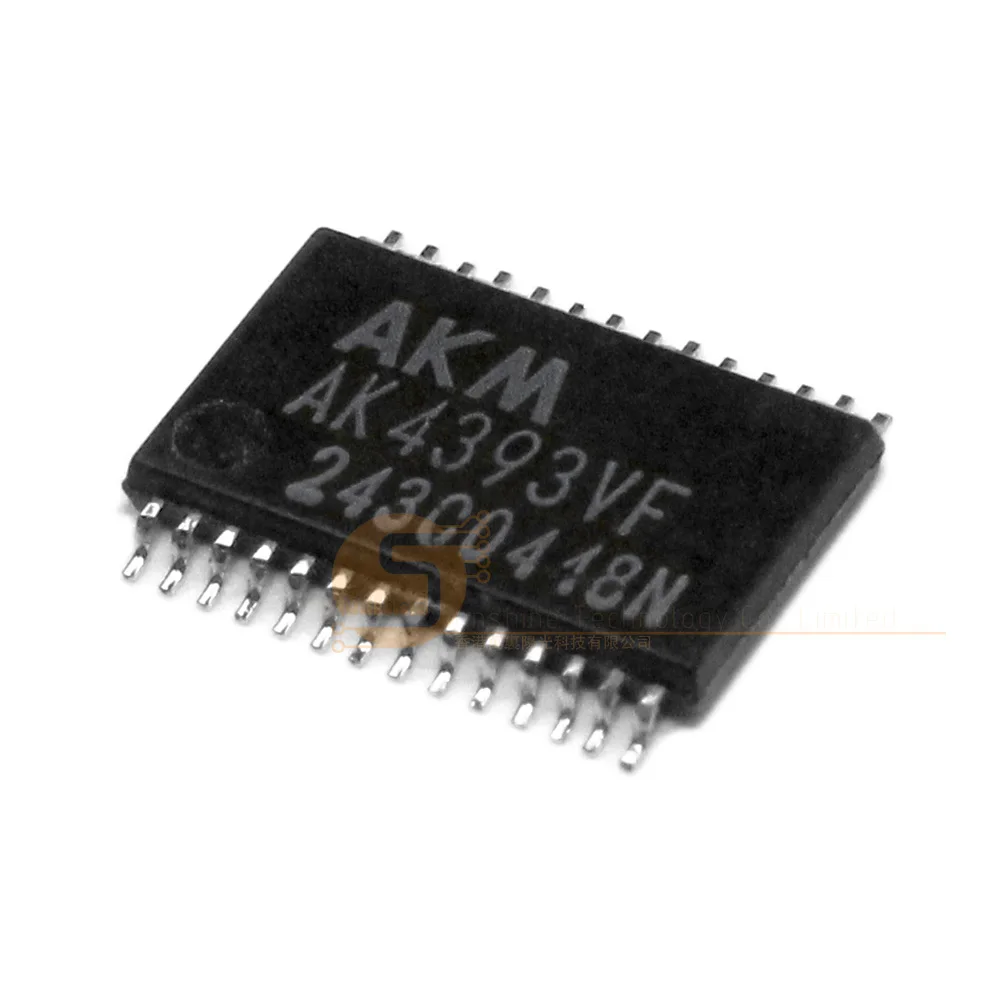 New AK4393VF AK4393 TSSOP-28 IC DAC/AUDIO 24BIT 108K 28VSOP