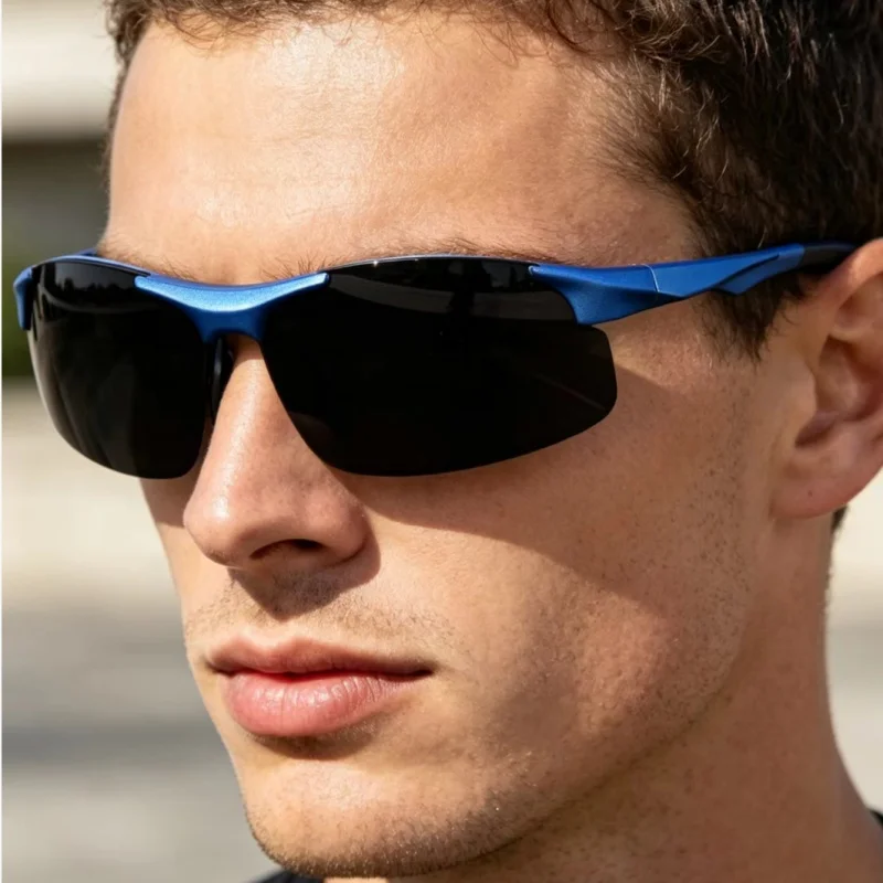 1PC Top Aluminum Magnesium Square Polarized Photochromic Sunglasses Men Sun Glasses Safety Driving Oculos De Sol Masculino