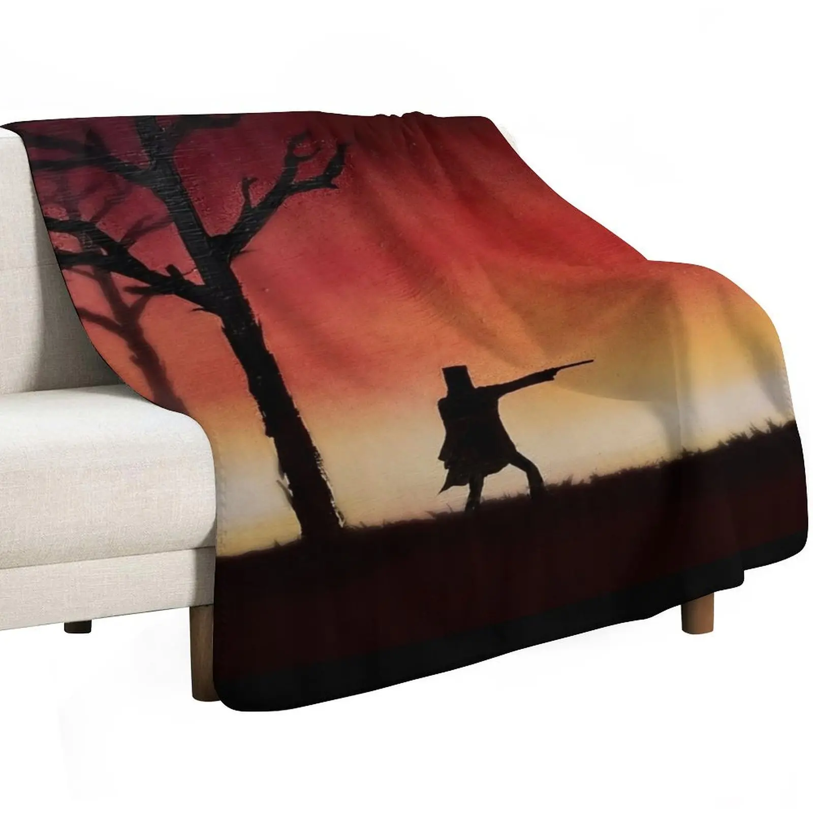 Ned Kelly Throw Blanket Bed Summer Beddings Tourist Flannel Fabric Decorative Beds Multi-Purpose Blankets
