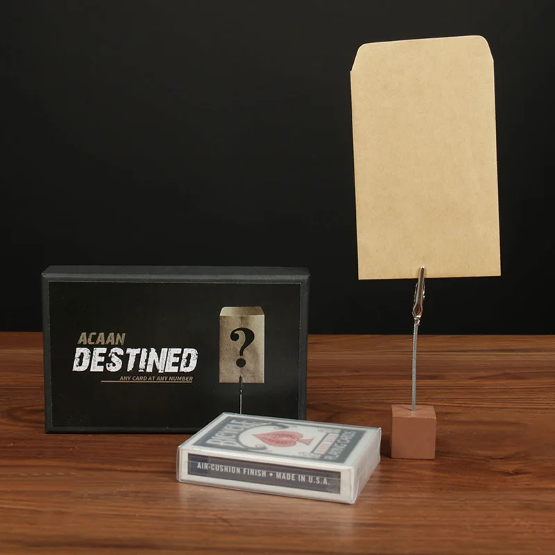 ACAAN stellt jede Karte auf, jede Zahl, Prophezeiung, Umschlag, Gimmcik-Karte, Zaubertricks, Illusionen, Mentalismus, Nahaufnahme, Zauberrequisiten, Bühne