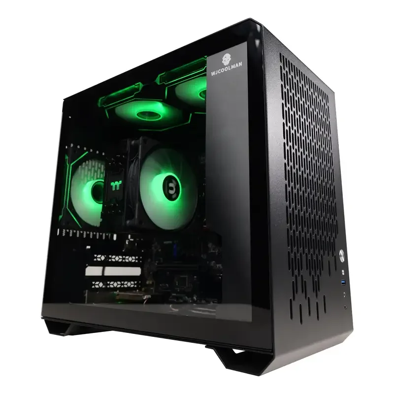 MAGIC Business Desktop AMD Ryzen 5 8600G 4.3GHz 16GB DDR5 6000 1T NVME SSD ARGB 3 Fans Win 11 Home Gamer Desktop Computer O