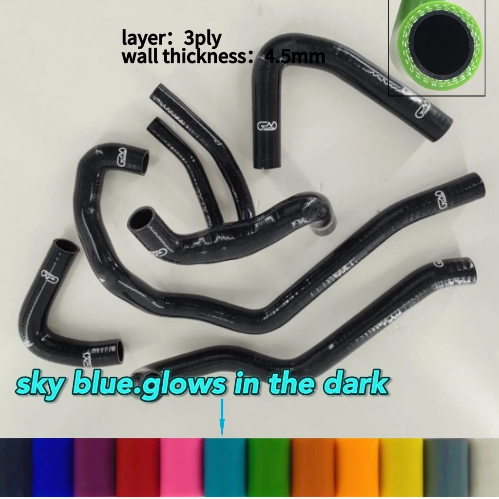 Комплект силиконовых шлангов радиатора охлаждающей жидкости подходит для PEUGEOT 106 GTI CITROEN SAXO VIS 16 В