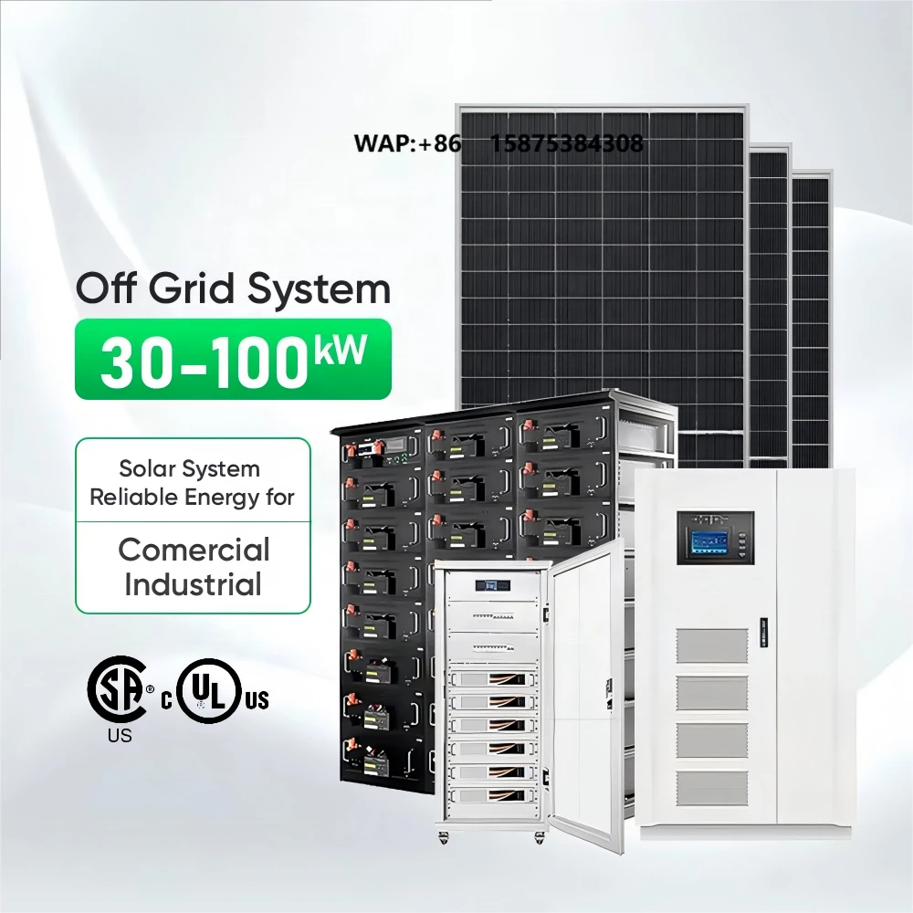 Jinko Solar Panels Complete Photovoltaic System Solar Kits 30Kw 40Kw 50Kw Roof Mounting Hybrid Solar Energy Storage System