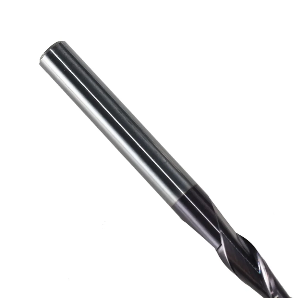 4 adet/grup karbür Katı Karbür Inç Boyutu 3.175mm Küresel Uçlu Konik End Mill Freze Uçları Konik Ahşap Metal freze kesicisi