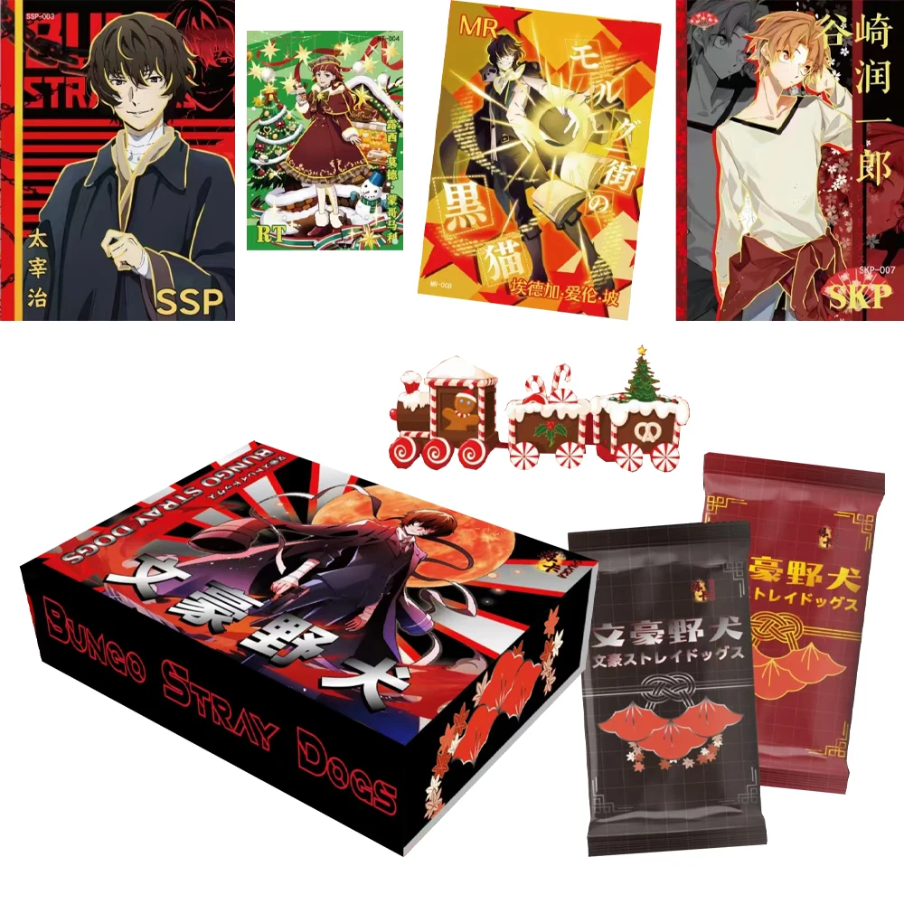 Japan Anime SHUOKA Bungo Stray Dogs Cards Peripherals Characters Girls Party Swimsuit Bikini Feast Booster Box Toys Gift