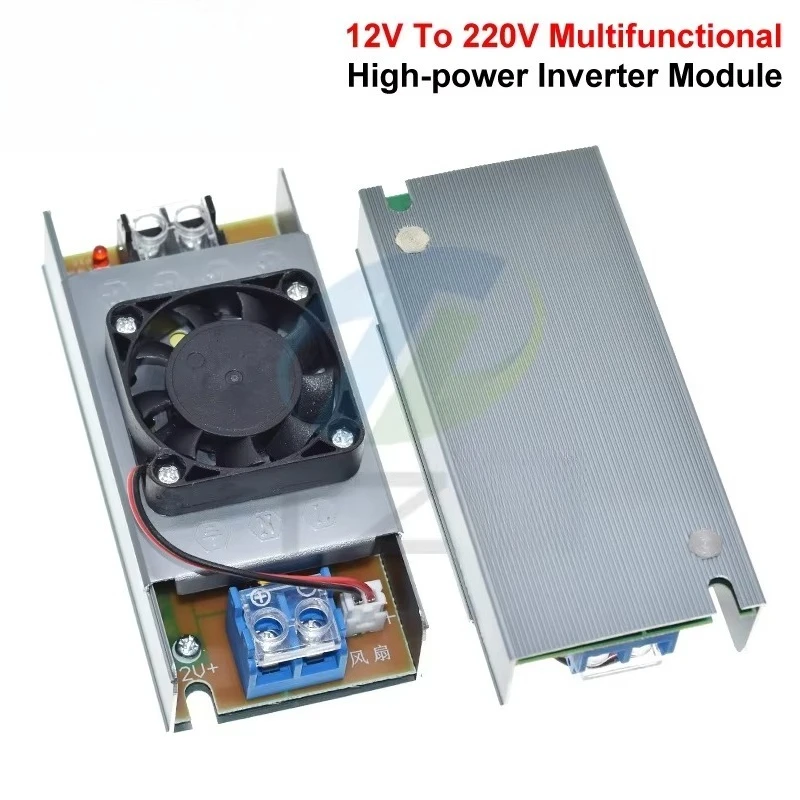 1/3PCS DC12V To AC220V Step UP Power Module 150W 50HZ DC-AC Boost Inverter Module Power Regulator With Cooling Fan