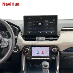 Android System Air Conditioner Control AC Screen Climate Board for Toyota Rav4 2020 2024 LCD Touch Screen Digital AirCon