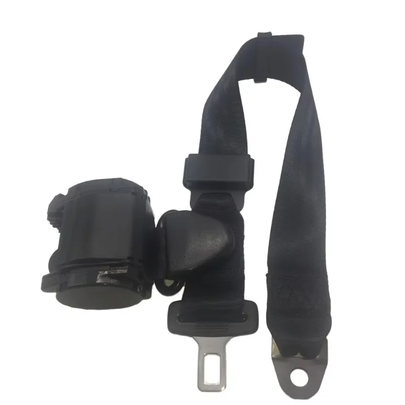 Retractable 4-point racing seat belts made of steel polyester ABS