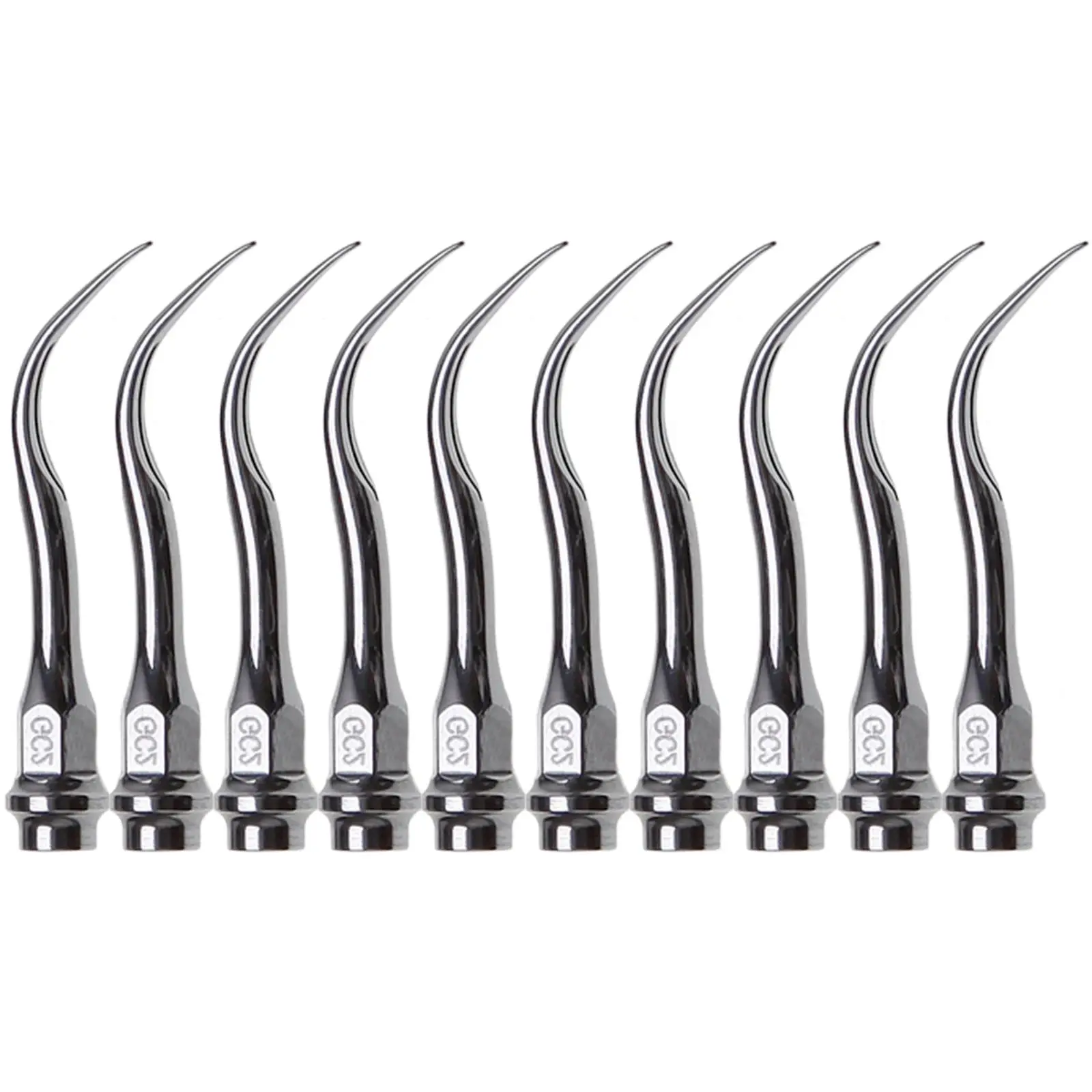 Picture 6: 10pcs Sickle Insert GC2 Universal Scaler Tip Fit  KaVo PIEZOLux Scaler Ultrasonics Handpiece