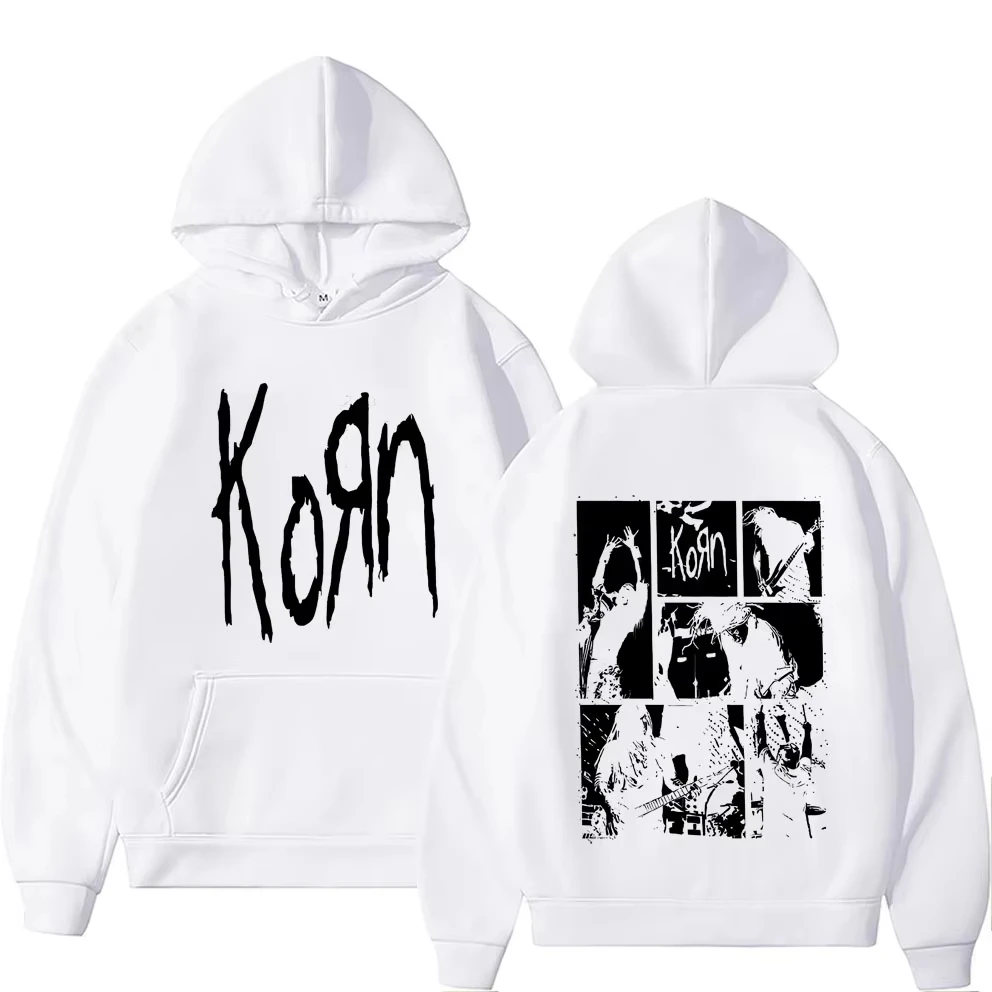 الرجال القوطية خمر البلوز رياضية الذكور الصوف سترات قطنية عالية الجودة البديل نو المعادن روك باند كورن مزدوجة الوجهين الجرافيك هوديي #3