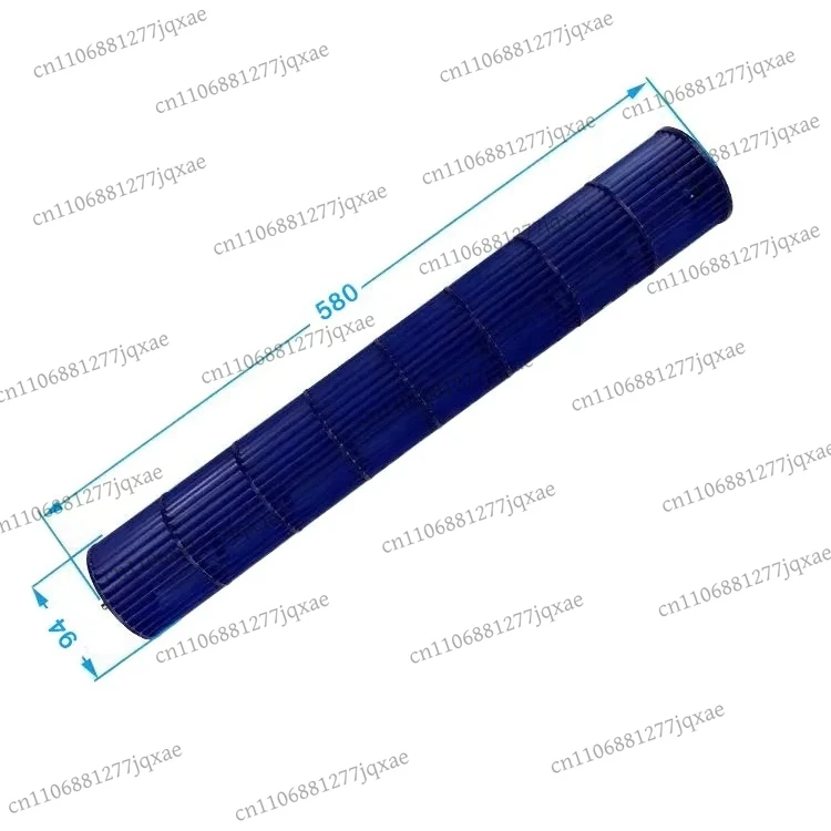 for Midea 1-1.5 2-3P air conditioner on-hook air duct machine wind wheel indoor fan blade cross flow fan blade guide wheel shaft