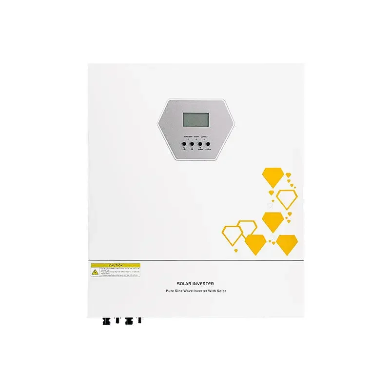Elege 11KW Pure Sine Wave Solar Hybrid Inverter Built-in MPPT Rechargeable Power Changer with 240VAC Output Hybrid Solar System